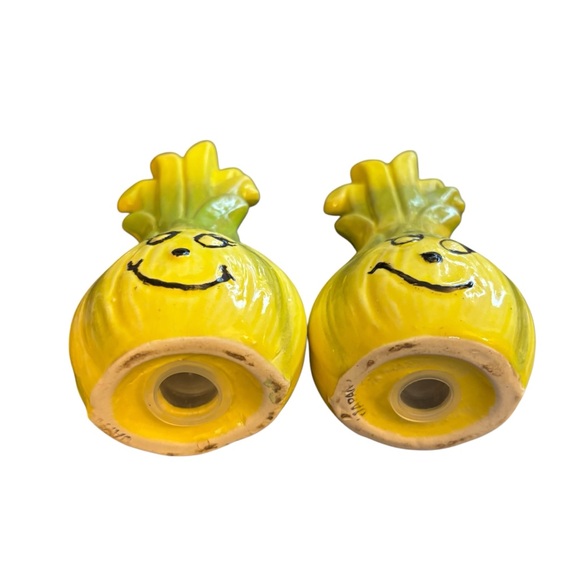 Vintage Kitschy Anthropormorphic Salt & Pepper Shakers Leek Celery Japan MCM 5” - Picture 11 of 12